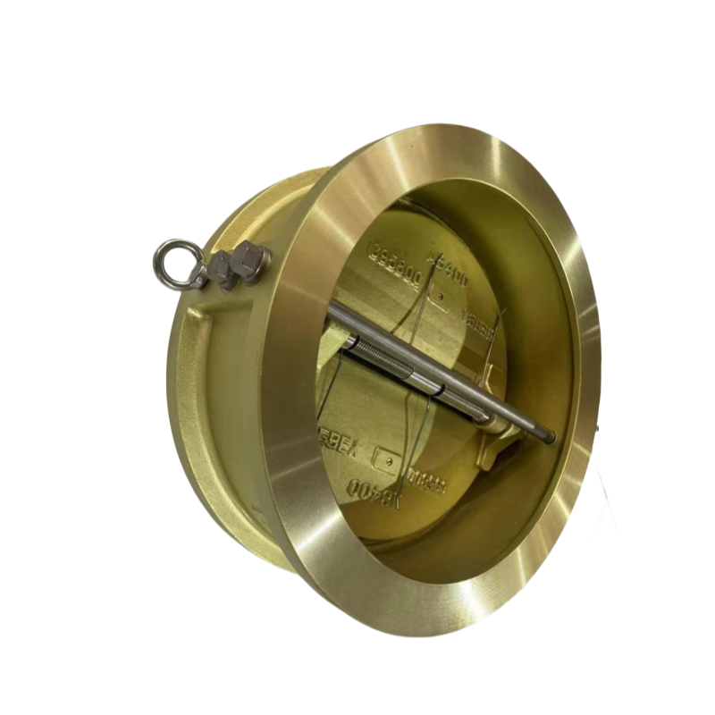 青铜对夹双瓣止回阀 青铜对夹双瓣止回阀